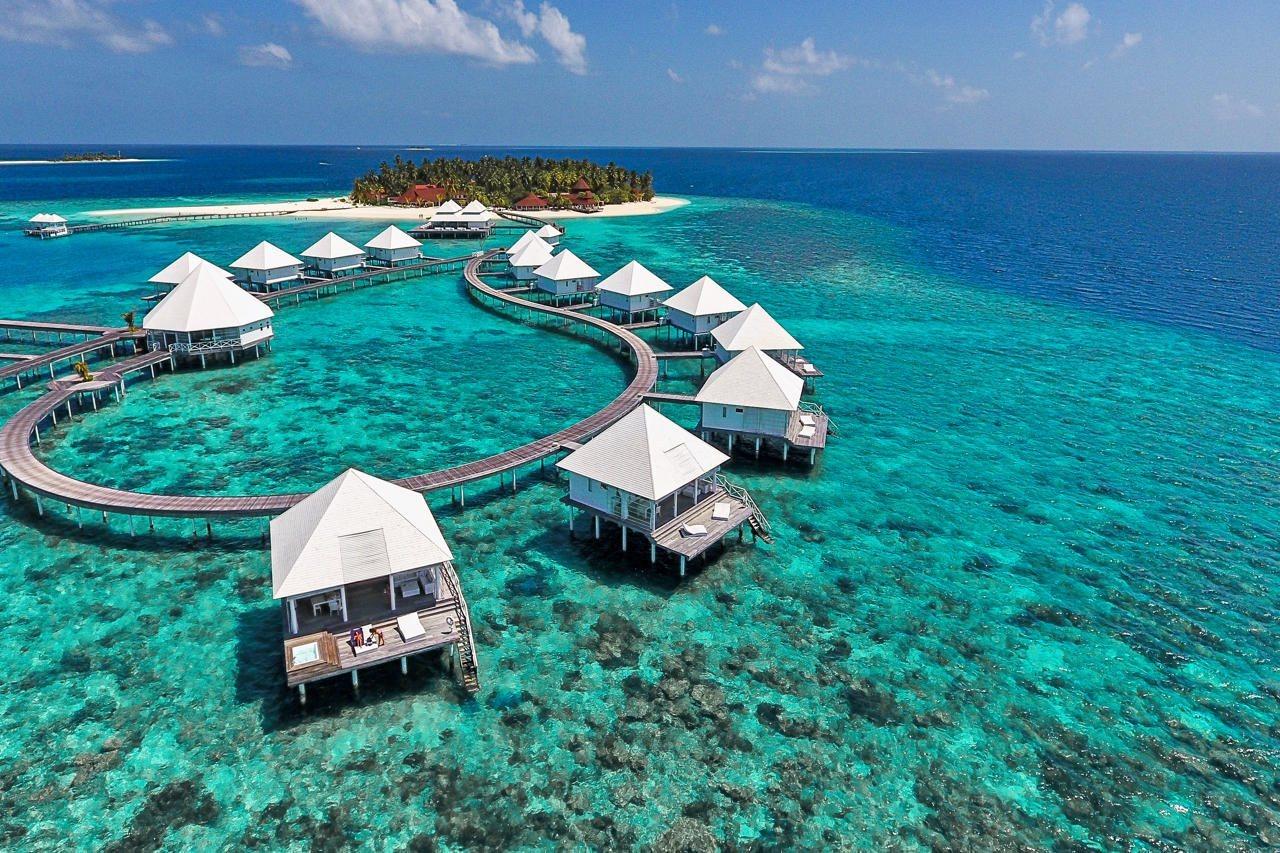 Diamonds Thudufushi Beach & Water Villas Thundufushi Bagian luar foto